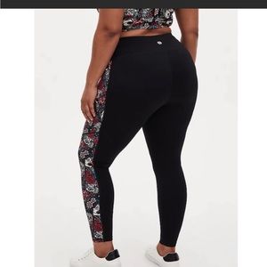 Torrid Active Tattoo Wicking leggings